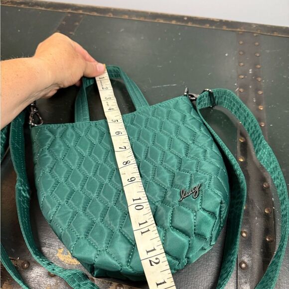 LUG Tip Toe Crossbody Green - Picture 4 of 7
